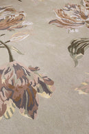 Laura Ashley Gosford Natural Sage Green 081307 Round Rug