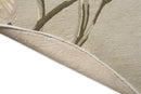 Laura Ashley Gosford Natural Sage Green 081307 Round Rug