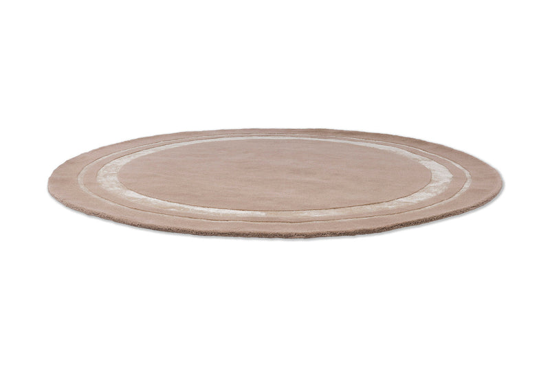 Laura Ashley Redbrook Hazelnut 081801 Round Rug