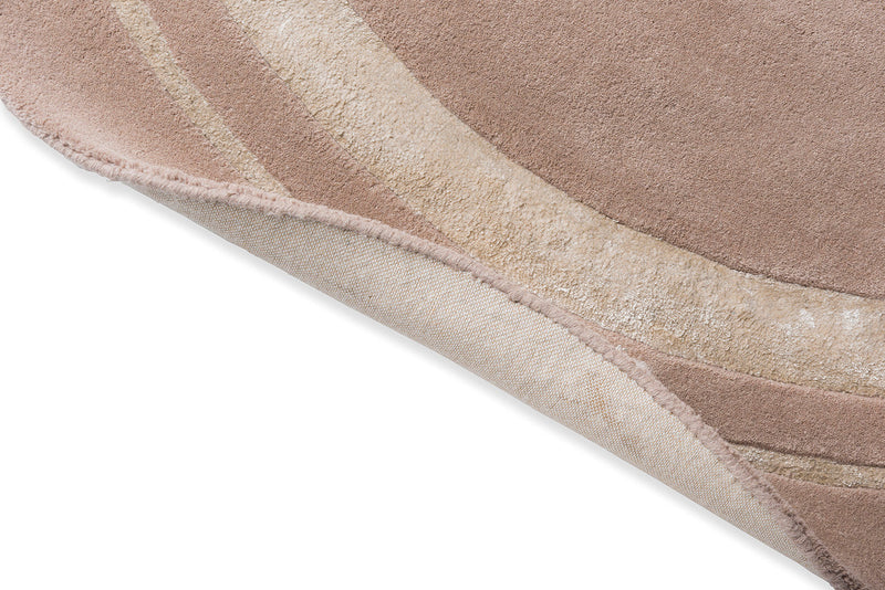 Laura Ashley Redbrook Hazelnut 081801 Round Rug
