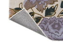 Laura Ashley Wendling Floral Heather Purple 083104 Rug