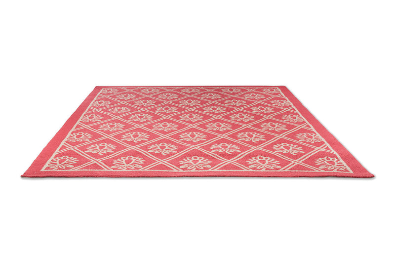 Laura Ashley Porchester Poppy Red Outdoor 480200 Rug