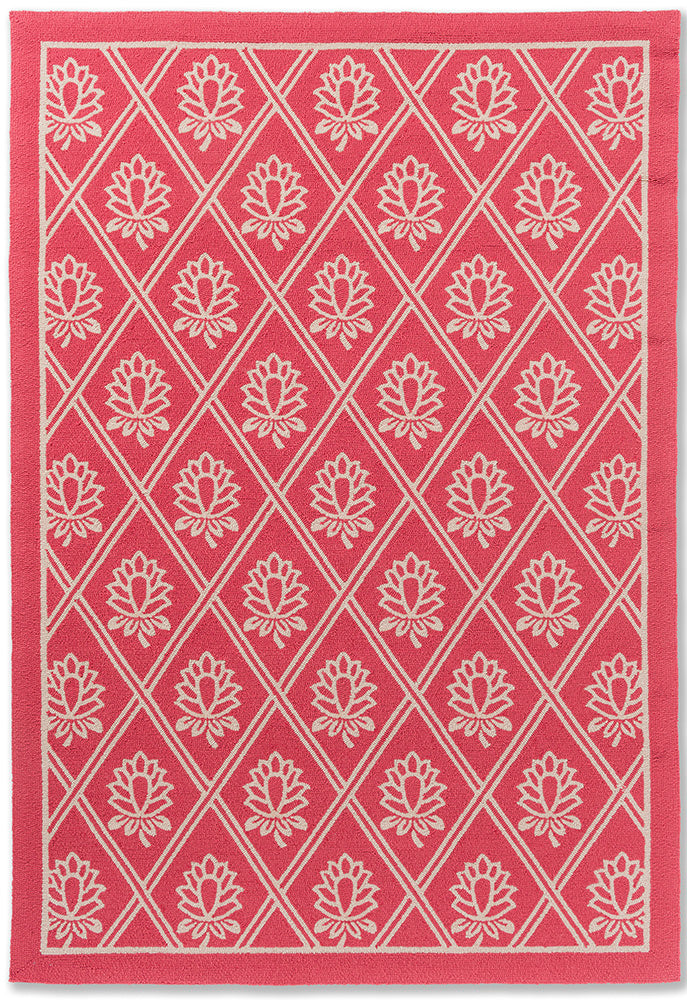 Laura Ashley Porchester Poppy Red Outdoor 480200 Rug