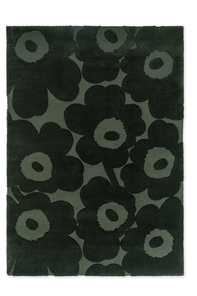 Marimekko Unikko Dark Green 132207 Rug