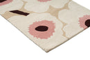 Marimekko Unikko Beige Pink 132402 Runner Rug
