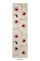 Marimekko Unikko Beige Pink 132402 Runner Rug