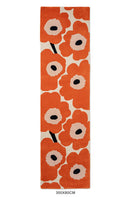 Marimekko Unikko Orange Red 132403 Runner Rug
