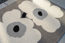 Marimekko Unikko Anniversary Grey Outdoor 433004 Rug