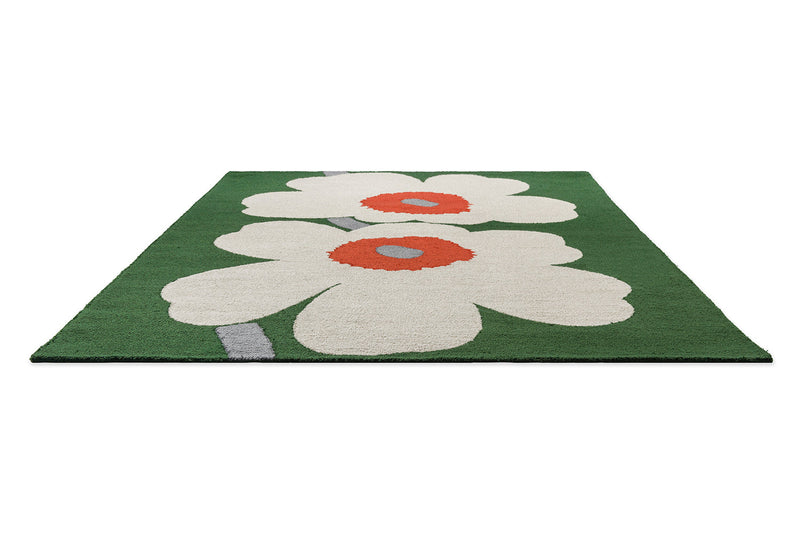 Marimekko Unikko 60th Anniversary Green 433007 Rug