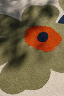 Marimekko Unikko Anniversary Dusty Green Outdoor 433017 Rug
