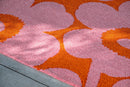 Marimekko Unikko Pink Orange Outdoor 434302 Rug