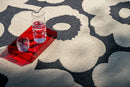 Marimekko Unikko Charcoal White Outdoor 434305 Rug