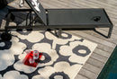 Marimekko Unikko Charcoal White Outdoor 434305 Rug