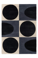 Orla Kiely Spot Square Blue - Navy 157908 Rug