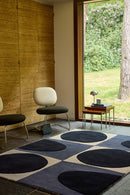 Orla Kiely Spot Square Blue - Navy 157908 Rug