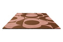 Orla Kiely Prism Flower Pink - Terracotta 158002 Rug