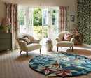 Sanderson Robin's Wood Forest Green Round 146508 Rug