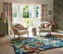 Sanderson Robin's Wood Forest Green 146508 Rug