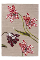 Ted Baker Botanical Tulip Burgundy 455610 Outdoor Rug