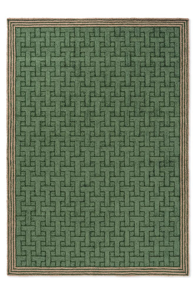 Ted Baker T Monogram Jade Green 455807 Outdoor Rug