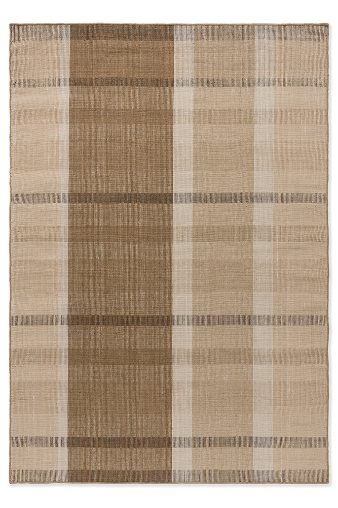 Brink & Campman Zona Cashew Block Stripe 497501 Outdoor Rug