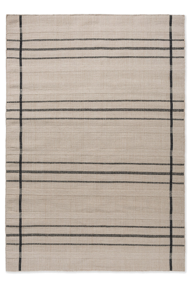 Brink & Campman Zona Charcoal Line 497605 Outdoor Rug