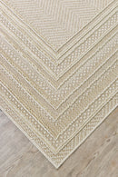 Colorado Lines Beige Outdoor Rug