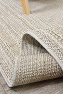 Colorado Lines Beige Outdoor Rug