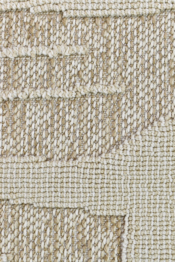 Colorado Waves Beige Outdoor Rug