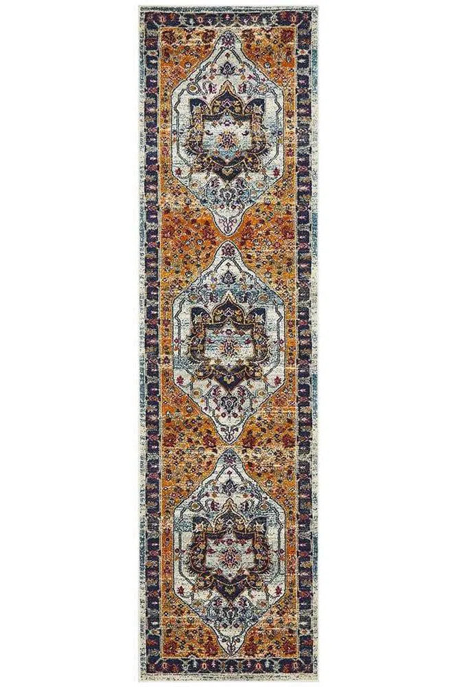 Babylon 201 Rust Runner Rug