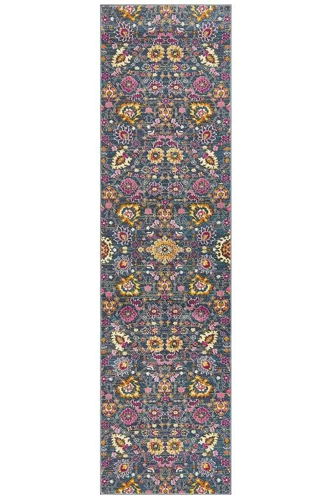 Babylon 210 Blue Runner Rug