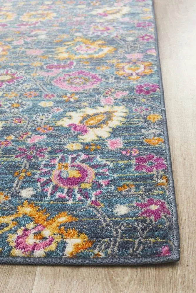 Babylon 210 Blue Runner Rug