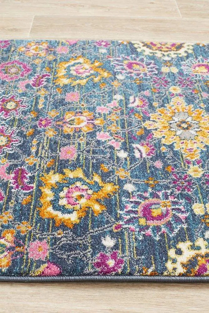 Babylon 210 Blue Runner Rug