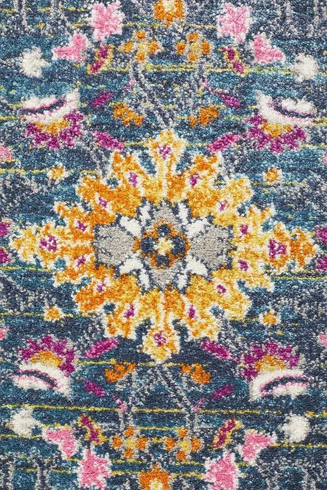 Babylon 210 Blue Runner Rug