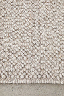 Boucle Natural Wool Rug