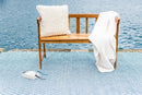 Bekal Indigo Blue Indoor Outdoor Rug