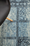 Heritage Paradise Navy Rug