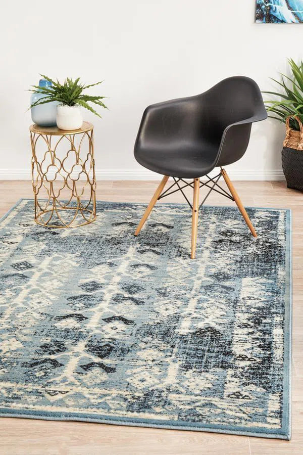 Urdu Tribal Blue Rug