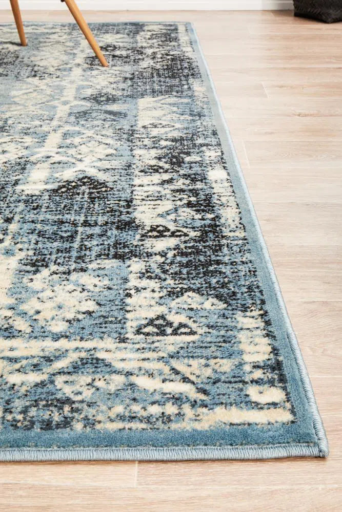 Urdu Tribal Blue Rug