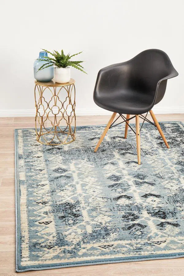 Urdu Tribal Blue Rug