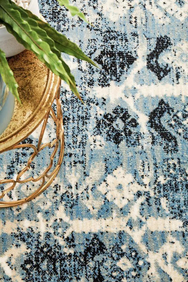 Urdu Tribal Blue Rug