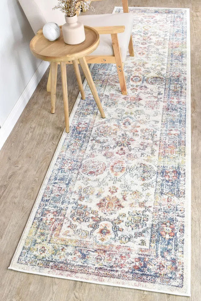 Morocco 94 Navy Cream Rug