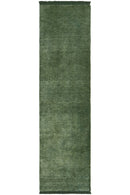 Conscious Loom Kinship Forest Green Runner Rug