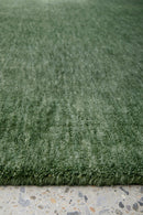 Conscious Loom Kinship Forest Green Runner Rug