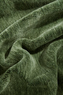 Conscious Loom Kinship Forest Green Runner Rug