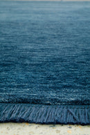 Conscious Loom Kinship Navy Runner Rug