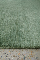Conscious Loom Kinship Sage Green Runner Rug
