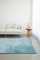 Conscious Loom Kinship Sky Blue Rug