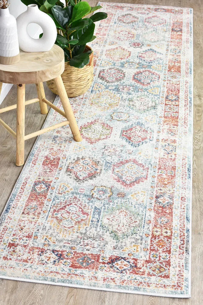 Morocco 14 Tile Navy Rug