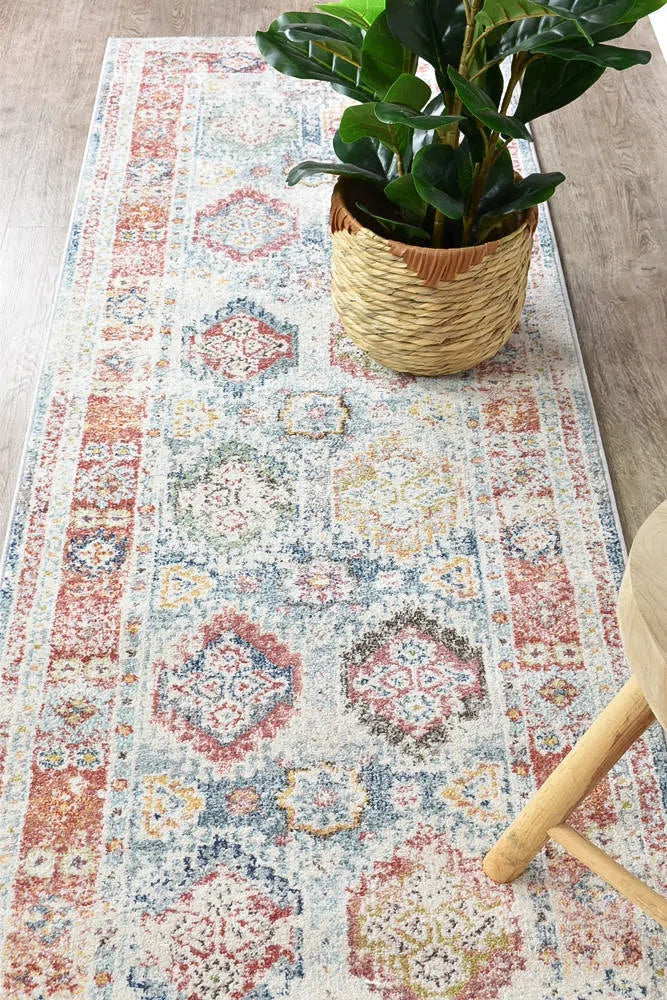 Morocco 14 Tile Navy Rug